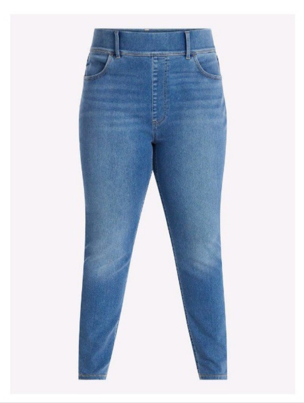 TERRA & SKY PLUS SIZE PULL ON SKINNY JEGGINGS